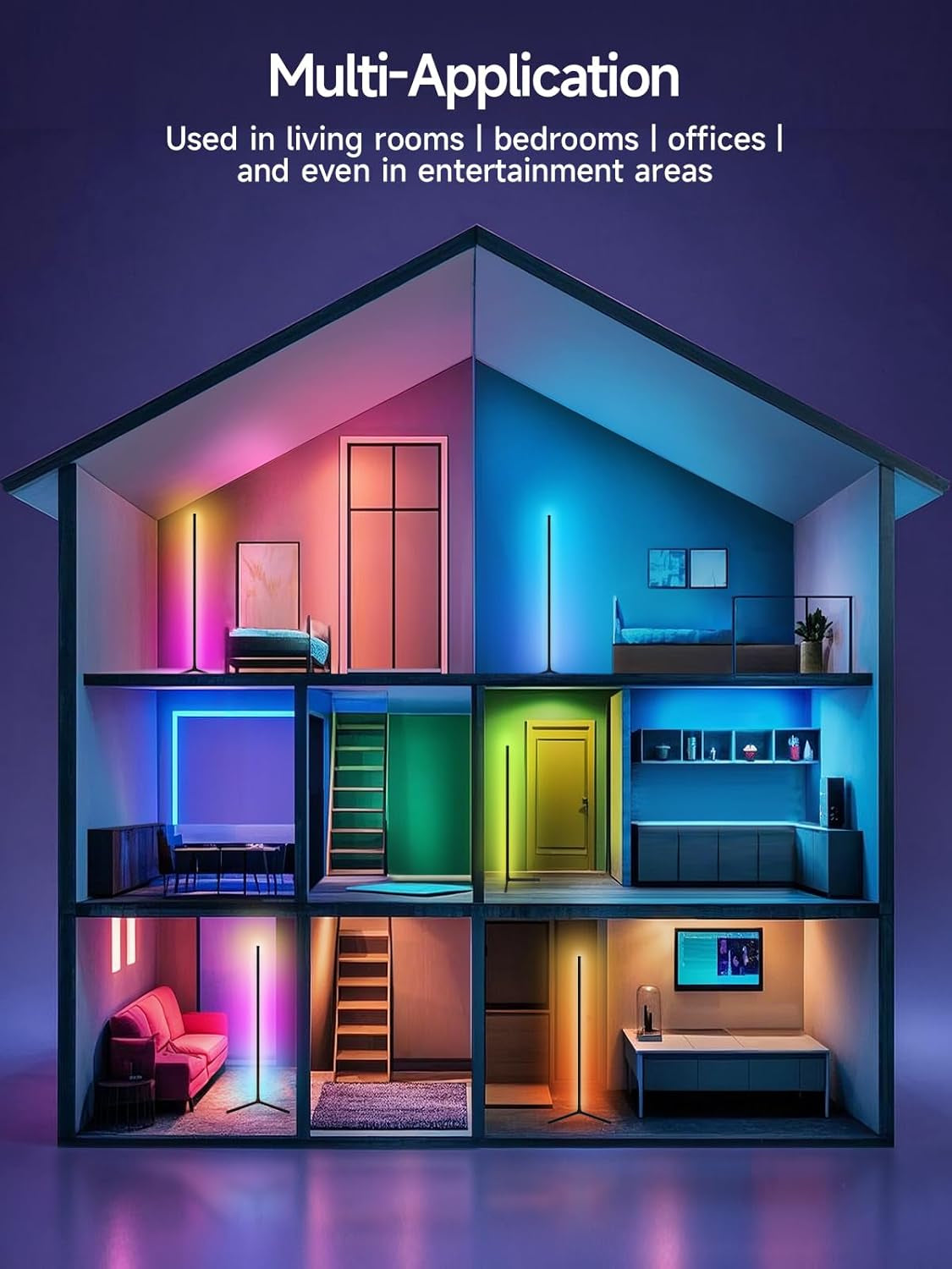 RGB Corner Lamp